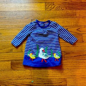 Baby Boden appliqué tunic (0-3m).